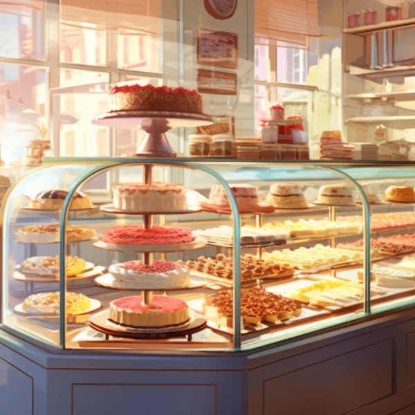 ケーキ用ショーケース(スイーツ用)